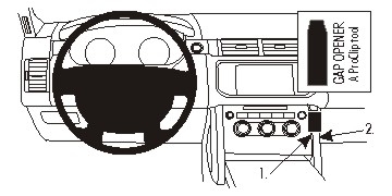 Brodit ProClip, Land Rover Range Rover 13-21 w grupie Car audio / Co pasuje do mojego samochodu / Land Rover / Range Rover u BRL (240854911)