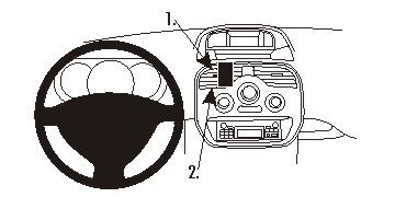 ProClip uchwyt montażowy Renault Kangoo 13-15, wyśrodkowany w grupie Car audio / Co pasuje do mojego samochodu / Renault / Kangoo / Kangoo 2007-2020 u BRL (240854939)