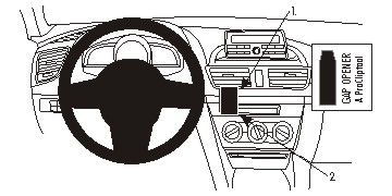 ProClip uchwyt montażowy Mazda 3 14-15, wyśrodkowany w grupie Car audio / Co pasuje do mojego samochodu / Mazda / Mazda 3 / Mazda 3 2014-2018 u BRL (240854966)