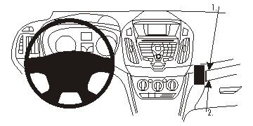 Ford Transit Connect/Tourneo Connect 14-15, kątowy w grupie Car audio / Co pasuje do mojego samochodu / Ford / Transit / Transit 2014-2019 u BRL (240854991)