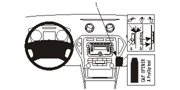 Brodit ProClip, Ford Mondeo 12-14 w grupie Car audio / Co pasuje do mojego samochodu / Ford / Mondeo / Mondeo 2007-2013 u BRL (240854995)
