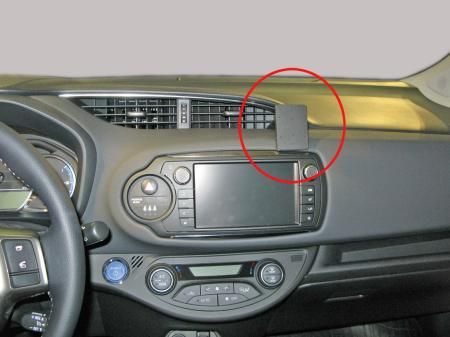 Toyota Yaris 15-, Wyśrodkowany, Prawy w grupie Car audio / Co pasuje do mojego samochodu / Toyota / Yaris / Yaris 2017-2020 u BRL (240855082)