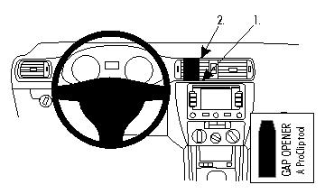 Brodit ProClip, Volkswagen Jetta 11-18 w grupie Car audio / Co pasuje do mojego samochodu / Volkswagen / Jetta / Jetta/Vento 2010-2015 u BRL (240855306)