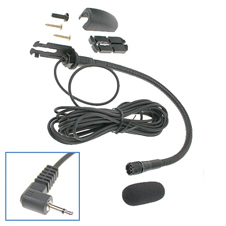 Mikrofon na gęsiej szyi z 3,5 mm, kabel 6 metrów w grupie Akcesoria u BRL (240CACHFM03)