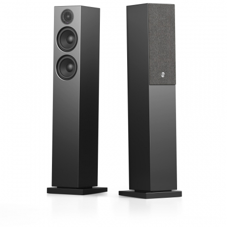 Audio Pro A38 aktywne kolumny podłogowe z wifi, czarna para w grupie Audio domowe / Głośniki / Głośniki aktywne u BRL (287A38B)
