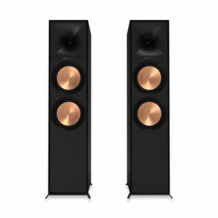 Klipsch R-800F głośnik podłogowy, czarny para w grupie Audio domowe / Głośniki / Kolumny podłogowe u BRL (288R800F)