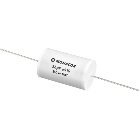 Monacor MKTA-220 kondensator foliowy MKT, 22 µF, 250 V w grupie Audio domowe / Akcesoria / Komponenty u BRL (290MKTA220)