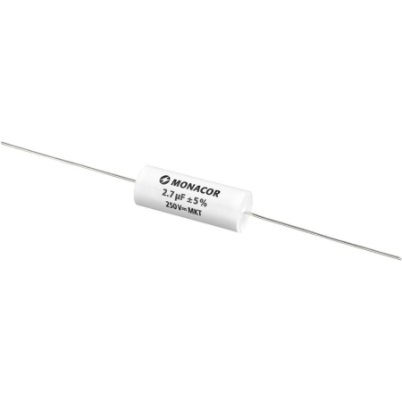Monacor MKTA-27 kondensator foliowy MKT, 2.7 µF, 250 V w grupie Audio domowe / Akcesoria / Komponenty u BRL (290MKTA27)