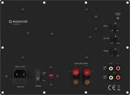 Monacor SAM-300D wzmacniacz do zabudowy subwoofera w grupie Audio domowe / DIY / Wzmacniacze instalacyjne u BRL (290SAM300D)