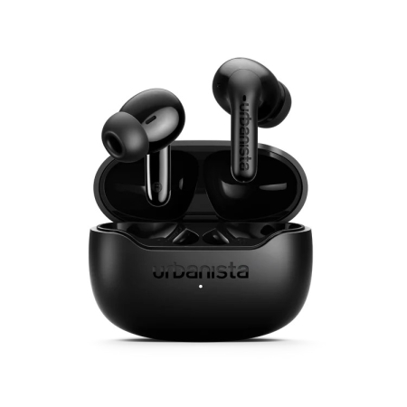Bezprzewodowe słuchawki Urbanista Palermo z redukcją szumów, Midnight Black w grupie Audio domowe / Słuchawki / Dokanałowe u BRL (299PALERMOB)