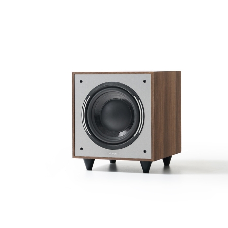 Elipson Horus 8S Walnut/Dark Grey, aktywny subwoofer w grupie Audio domowe / Głośniki / Subwoofery u BRL (303ELIHOR8SWNDG)