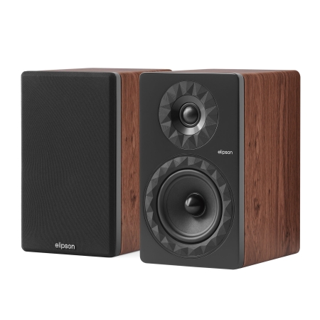 Elipson Prestige Facet II 6B kolumny podstawkowe, orzech para w grupie Audio domowe / Głośniki / Kolumny podstawkowe u BRL (303PF26BWNBK)