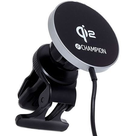 Champion Uchwyt do telefonu z bezprzewodowym ładowaniem QI2 15W w grupie Car audio / Smartfon w samochodzie / Akcesoria do telefonów u BRL (310CHQI201)