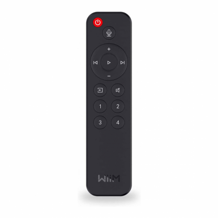 Pilot głosowy WiiM, pasuje do streamerów sieciowych Wiim w grupie Audio domowe / Akcesoria / Sprzęt IR i piloty zdalnego sterowania u BRL (312WIIMREMOTE)