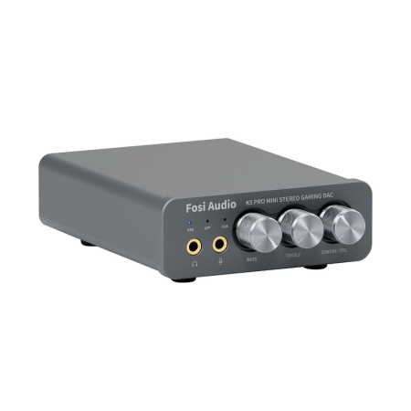 Fosi Audio K5 Pro, wzmacniacz słuchawkowy i DAC w grupie Audio domowe / Słuchawki / Wzmacniacze słuchawkowe u BRL (317K5PRO)