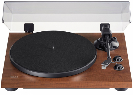 Teac TN-280BT-A3, gramofon z wkładką AT-3600L, BT i stopniem RIAA, orzech w grupie Audio domowe / Hi-fi / Gramofon u BRL (350TN280BTA3WA)