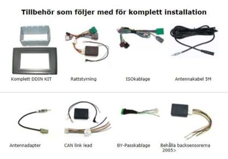 Volvo XC90, zestaw instalacyjny w grupie Car audio / Co pasuje do mojego samochodu / Volvo / Volvo XC90 / Volvo XC90 2003-2014 u BRL (400FKSXC90)