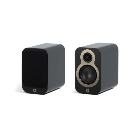 Kolumny podstawkowe Q Acoustics 3010c, matowa czerń w grupie Audio domowe / Głośniki / Kolumny podstawkowe u BRL (400QA3312)