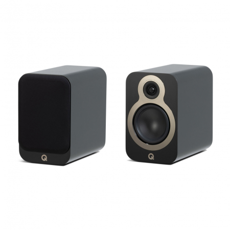 Kolumny podstawkowe Q Acoustics 3030c, matowa czerń w grupie Audio domowe / Głośniki / Kolumny podstawkowe u BRL (400QA3332)