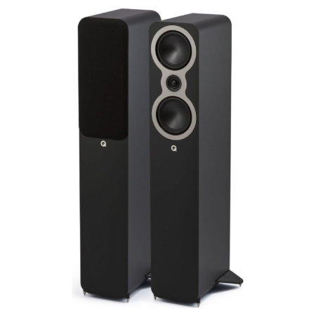 Q Acoustics 3040c kolumny podłogowe, para w kolorze matowej czerni w grupie Nowości u BRL (400QA3342)