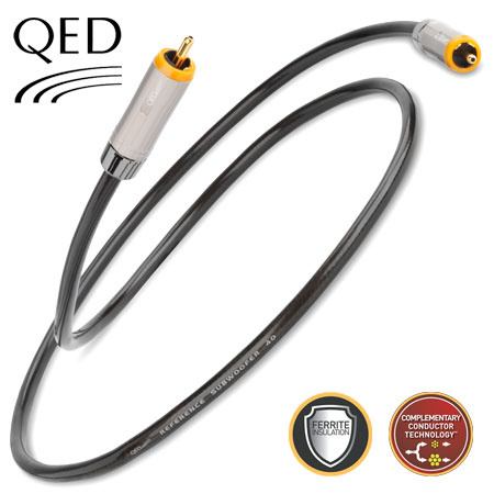 Qed Reference Subwoofer 40 w grupie Audio domowe / Kable / Kabel do subwoofera u BRL (400QE32SUB40)
