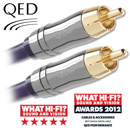 Qed Performance Digital Audio Coaxial w grupie Audio domowe / Kable / Kabel cyfrowy u BRL (400QE62000r)
