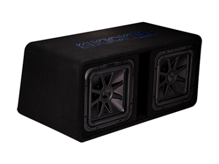 Kicker Solo-Baric L7S DL7S122, obudowa bass-reflex z dwoma głośnikami 12 cali, 2 omy w grupie Car audio / Bas / Pasywny subwoofer u BRL (41044DL7S122)