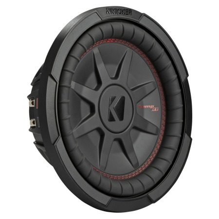 Kicker CompRT CWRT104, 10 cali głośnik niskotonowy, 2 x 4 omów w grupie Car audio / Bas / Subwoofery u BRL (41048CWRT104)