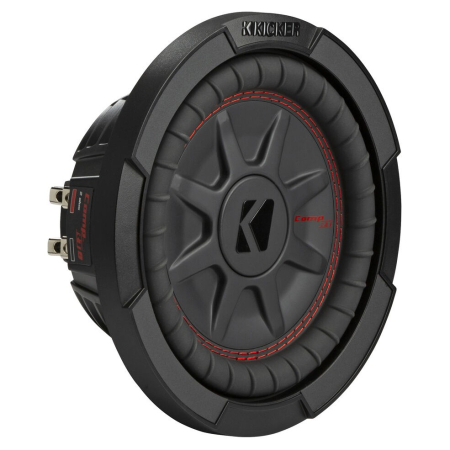 Kicker CompRT CWRT84, 8 cali głośnik niskotonowy, 2 x 4 omów w grupie Car audio / Bas / Subwoofery u BRL (41048CWRT84)