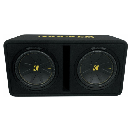 Kicker CompC DCWC122, obudowa bass-reflex na 2x12 cali, 2 ohmy w grupie Car audio / Bas / Pasywny subwoofer u BRL (41050DCWC122)