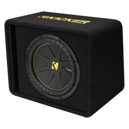 Kicker CompC VCWC124, obudowa bass-reflex 1x12 cali, 4 omy w grupie Car audio / Bas / Pasywny subwoofer u BRL (41050VCWC124)