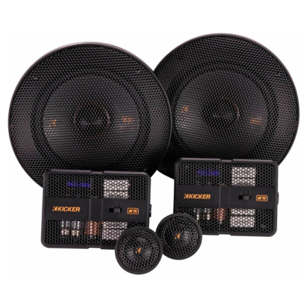 Kicker KSS504, zestaw komponentowy 5,25 cala, para w grupie Car audio / Głośniki samochodowe / Zestawy komponentowe u BRL (41051KSS504)