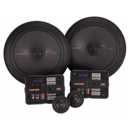 Kicker KSS6704, 6,75-calowy zestaw głośników komponentowych, para w grupie Car audio / Głośniki samochodowe / Zestawy komponentowe u BRL (41051KSS6704)