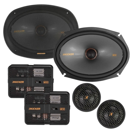 Kicker KSS6904, zestaw komponentowy 6x9 cali, para w grupie Car audio / Głośniki samochodowe / Zestawy komponentowe u BRL (41051KSS6904)