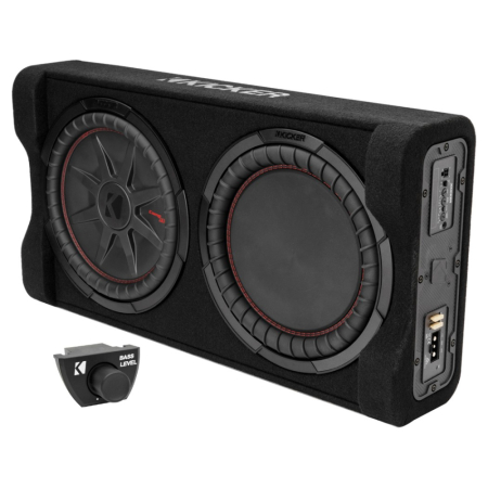 Kicker CompRT PTRTP12, 12-calowa aktywna skrzynia basowa z głośnikiem skierowanym w dół w grupie Car audio / Bas / Aktywny subwoofer u BRL (41051PTRTP12)