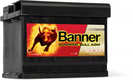 Banner Running Bull AGM 640A 60Ah, akumulator rozruchowy w grupie Car audio / Akcesoria / Baterie u BRL (420BANNER560)