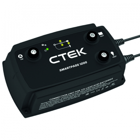 CTEK Smartpass 120S, zaawansowany rozdzielacz zasilania w grupie Car audio / Przyczepa kempingowa / Elektryka i zasilanie u BRL (42240678)