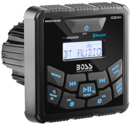 BOSS MGR450B marinstereo z Bluetooth w grupie Car audio / Audio morskie / Stereo morskie u BRL (530MGR450B)