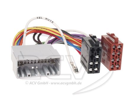 Adapter ISO ACV Chrysler/Dodge/Jeep 22-pin w grupie Car audio / Co pasuje do mojego samochodu / Chrysler / Chrysler 300 / Chrysler 300 2005-2007 u BRL (700103102)