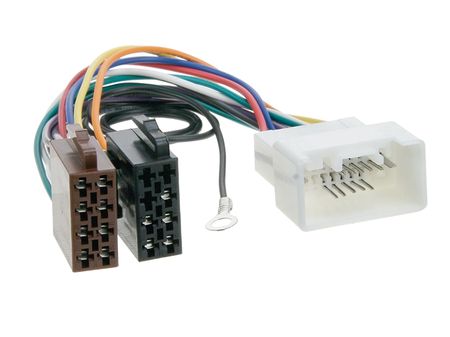 Złącze ISO Citroen, Mitsubishi z 20-pin, Peugeot 4007 07- w grupie Car audio / Co pasuje do mojego samochodu / Mitsubishi / ASX / ASX 2010-2022 u BRL (700120202)