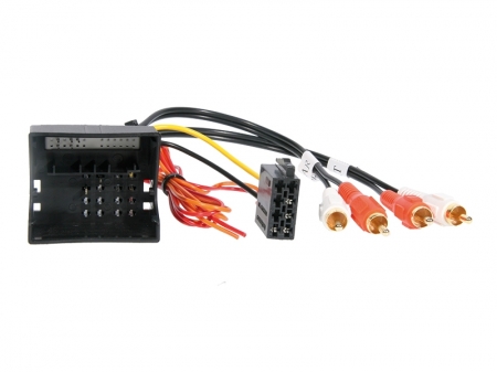 Kabel ISO ACV Audi (Bose) 4-kanałowy - oryginalny podwójny DIN w grupie Car audio / Co pasuje do mojego samochodu / Audi / Audi A4 / Audi A4 2004-2008 / Wymiana stereo / Oryginalny podwójny DIN u BRL (70013133550)