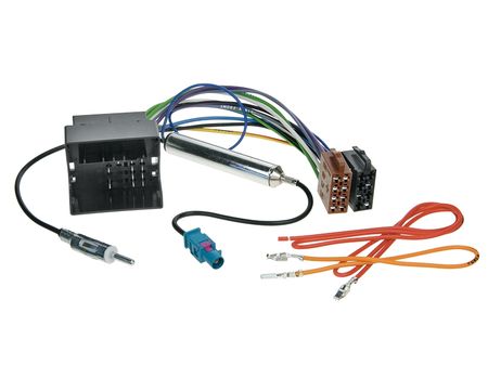 Kabel ISO Quadlock do Audi, Seat, Skoda i VW w grupie Car audio / Co pasuje do mojego samochodu / Audi / Audi A4 / Audi A4 2004-2008 / Wymiana stereo / Oryginalny podwójny DIN u BRL (700132446)
