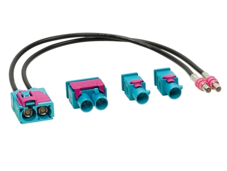 Adapter antenowy Fakra m na Fakra f podwójny w grupie Car audio / Akcesoria / Anteny u BRL (700152425)
