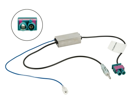 Adapter antenowy Fakra na DIN, 20 cm w grupie Car audio / Co pasuje do mojego samochodu / Volkswagen / Transporter / Transporter T6.1 2020-2024 / Wymiana radia Transporter T6.1 2020-2024 u BRL (7001524290)