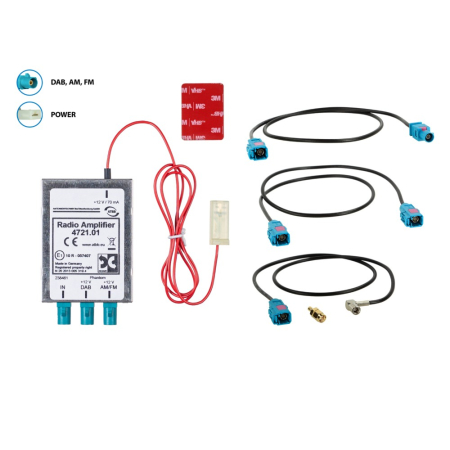 Rozgałęźnik antenowy AM/FM DAB+, Fakra Z(m) w grupie Car audio / Akcesoria / Anteny u BRL (7001534721013)