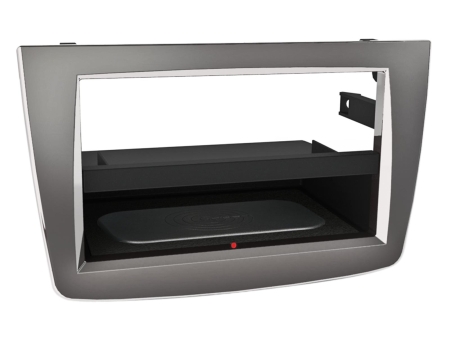 Ramka montażowa 2-DIN Inbay Alfa Romeo Mito, srebrna w grupie Car audio / Co pasuje do mojego samochodu / Alfa Romeo / Alfa Romeo MiTo / Alfa Romeo MiTo 2016-2018 u BRL (70024100188)