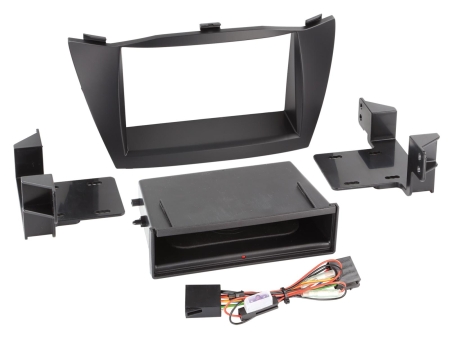 2-DIN ramka montażowa INBAY Hyundai IX35, czarny w grupie Car audio / Co pasuje do mojego samochodu / Hyundai / Tucson / Tucson 2010-2015 u BRL (70024114335)