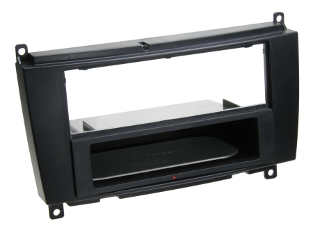 Ramka montażowa 1-DIN INBAY Mercedes CLK, czarny w grupie Car audio / Co pasuje do mojego samochodu / Mercedes / Klasa CLK / CLK-klasa 2002-2010 C209 u BRL (70024119033)