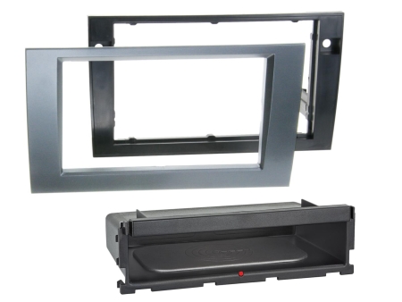 Ramka montażowa ACV 2-DIN Audi/Seat, antracyt w grupie Car audio / Co pasuje do mojego samochodu / Audi / Audi A4 / Audi A4 2004-2008 / Wymiana stereo / Oryginalny podwójny DIN u BRL (700241320122)