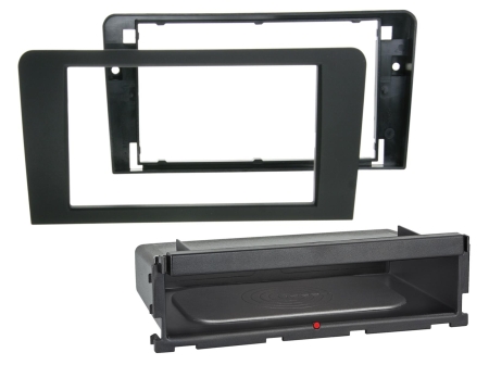 Ramka montażowa ACV 2-DIN Audi A3 2003-2013, czarna w grupie Car audio / Co pasuje do mojego samochodu / Audi / Audi A3 / Audi A3 2004-2013 u BRL (700241320141)